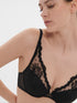 Triangel Push-up BH Schwarz INTRIGUE SIMONE PÉRÈLE